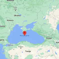 Mapa Europy Wschodniej z zaznaczonym Morzem Czarnym. Czy Polska miała kiedyś dostęp do Morza Czarnego?